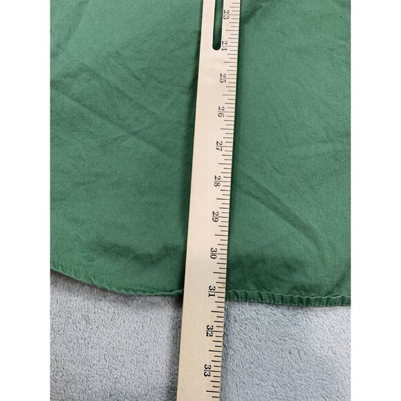 Wrangler Men's 3XL Army Green Military Workwear Button-Down Shirt - Picture 6 of 8